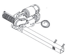 Enduro 96176 90896 unidad de accionamiento completa Lado B