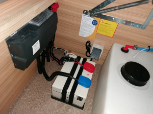 Camper 460 EL montage mover