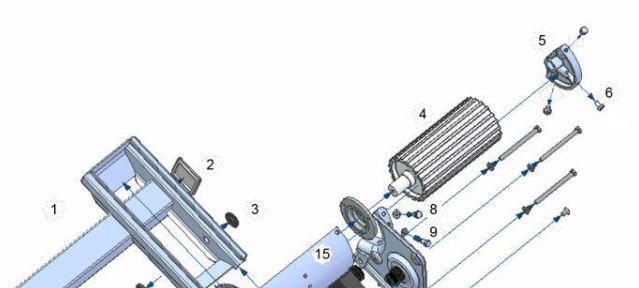 P1mover 201210NE09 rodillo de accionamiento