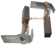 Reich 227-100212 23.3x10.5x7.7 motor de accionamiento  escobilla de carbón para motor de accionamiento (2 Piezas) (0,04 kg)<BR>Para Economy, Comfort, Compact, Trend, Cross, Ecoline, Standaard, Standaard II, Pro 2.3, Basic 2.3, Standaard I, Active 2.3 