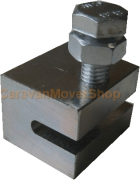 Reich 227-1052S,227-10525  placa de sujeción  bloque de tope (0,32 kg)<BR>Para KG2M, Moving, Economy, Standaard, Standaard II, Comfort, Trend, Cross, Standaard I, Basic 1.8, Pro 1.8, Basic 2.3, Pro 2.3, Compact, Ecoline, EcoEasy, Basic 1.6, Economy Light, Pro 2.0 