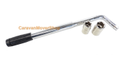 Truma 60010-00700  mecanismo de instalación  varilla de montaje (Utilizado)<BR>Para Carver 